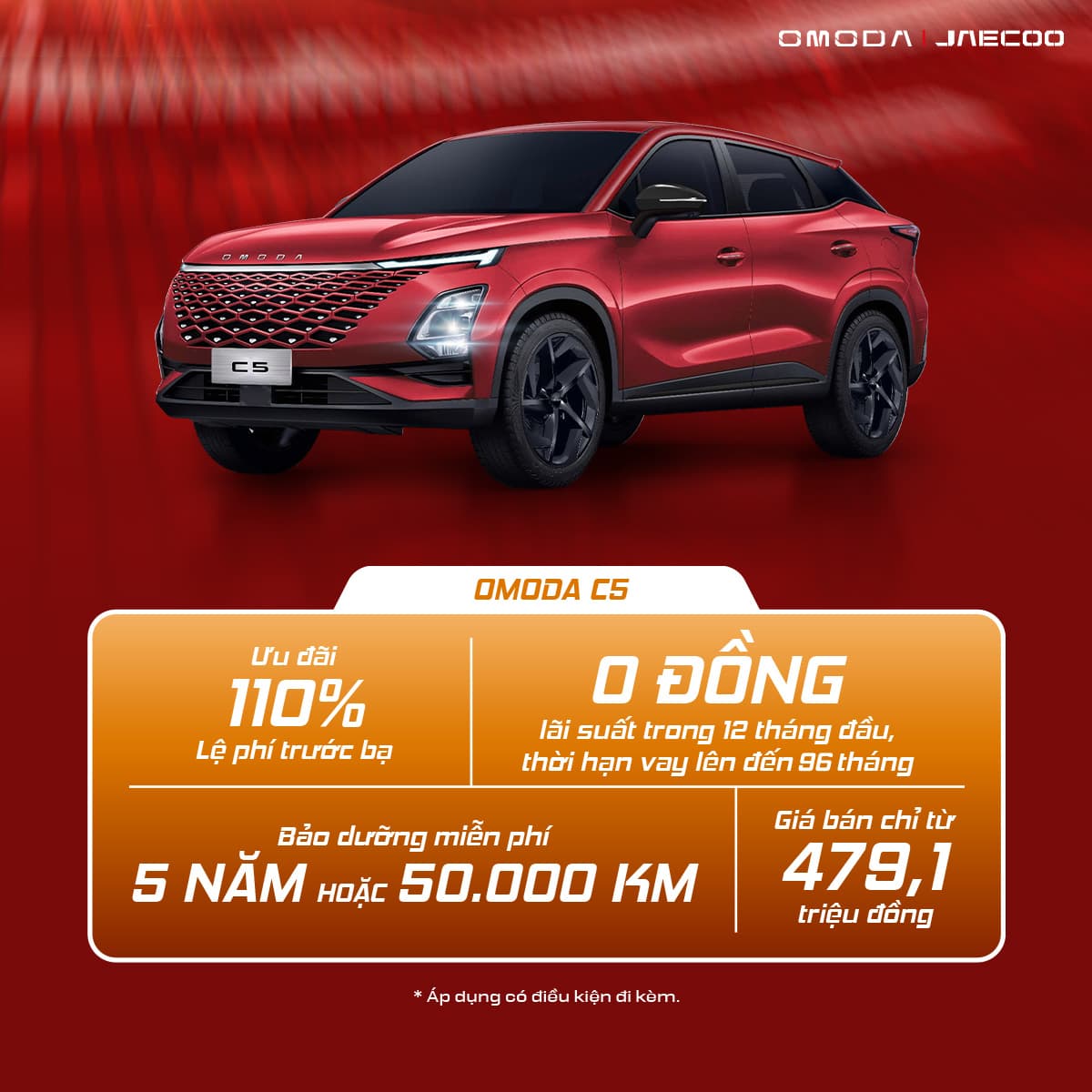 Chương trình ưu đãi Omoda C5